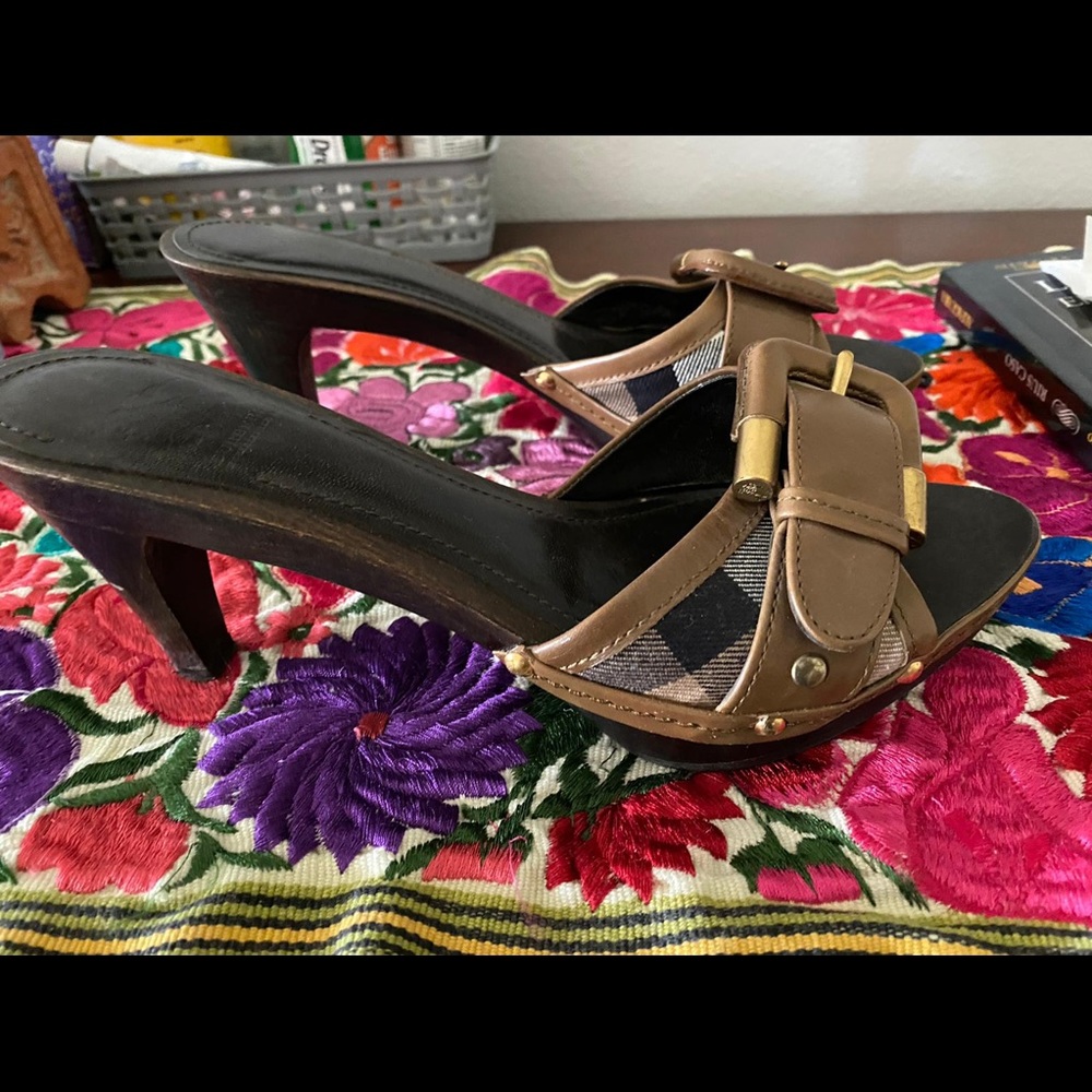 Burberry mules